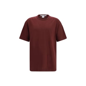 Comme Des Garçons Bordeaux Katoenen T-Shirt