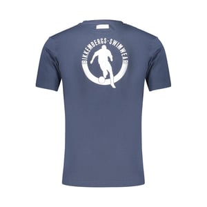 Bikkembergs Blauw Katoenen Heren T-Shirt