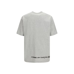 Comme Des Garçons Grijze Katoenen T-shirt