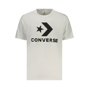 Converse Bianco Katoenen Heren T-shirt