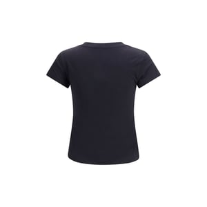 Ganni Zwarte Katoenen T-Shirt