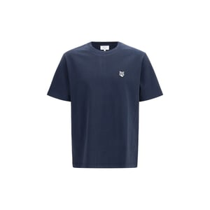 Maison Kitsuné Blauwe Katoenen T-Shirt