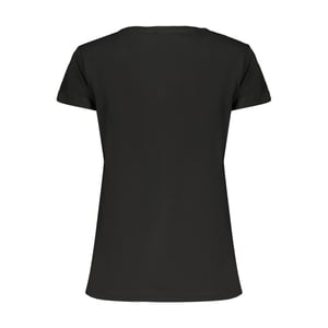 Freddy Zwarte Katoenen Dames T-shirt