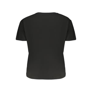 Freddy Zwarte Katoenen Dames T-shirt