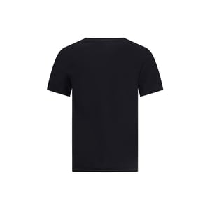 Maison Kitsuné Zwarte Katoenen T-shirt