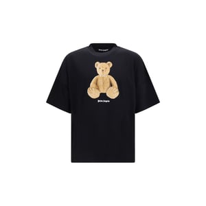 Palm Angels Zwarte Katoenen T-Shirt