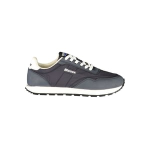 Blauer Blauwe Polyester Heren Sneaker
