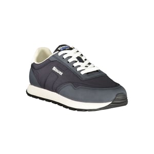 Blauer Blauwe Polyester Heren Sneaker