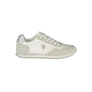 U.S. POLO ASSN. Witte Polyurethaan Dames Sneaker