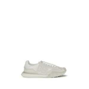 Dolce & Gabbana Witte Kalfsleren Bos Taurus Sport Sneakers