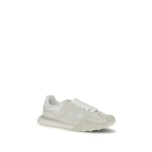 Dolce & Gabbana Witte Kalfsleren Bos Taurus Sport Sneakers