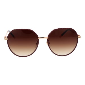 Furla Roségouden Metalen Zonnebril