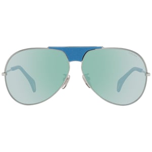 Police Blauwe Plastic Zonnebril