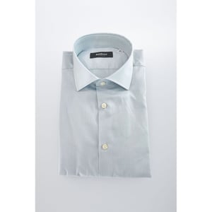 Baldinini Trend Lichtblauwe Katoenen Heren Shirt
