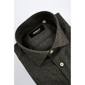 Baldinini Trend Grijze Katoenen Heren Shirt