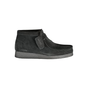 Clarks Zwarte Leren Heren Sneakers