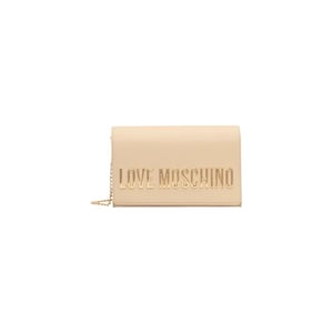 Love Moschino Beigekleurige Polyethyleen Handtas