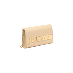 Love Moschino Beigekleurige Polyethyleen Handtas