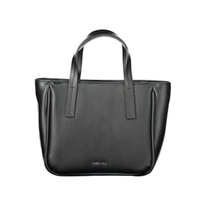 Calvin Klein Zwarte Polyethyleen Dameshandtas