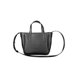 Calvin Klein Zwarte Polyethyleen Dameshandtas