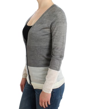 Costume National Grijze lichtgewicht cardigan