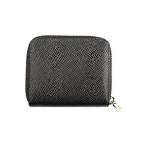 Guess Jeans Nero Poliuretano Dames Portemonnee