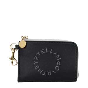 Stella McCartney Zwarte Leren Portemonnee