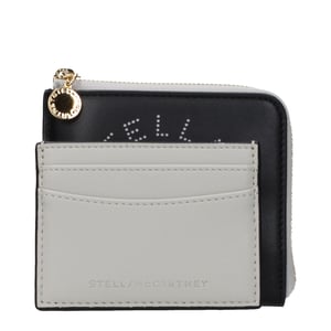 Stella McCartney Zwarte Leren Portemonnee
