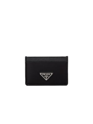 Prada Kaart Houder Zwart