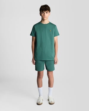 Katoenen Rundhals T-Shirt