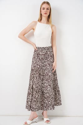 Maxi Gekleed Comfortabele Pasvorm Rok