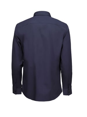 Burberry Hemden Navy Zwart