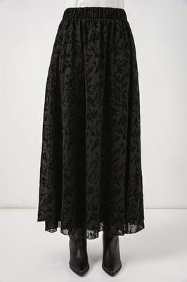 Bloemen Hoge Taille Maxi Rok