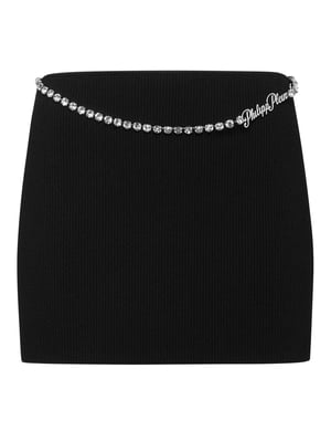 Gebreide Korte Rok Signature