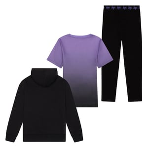 Meisjes 3-delige set Incept hoodie, kortemouwen top & leggings