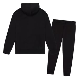 Meisjes Trainingspak Kinderen Zwarte Hoodie en Joggingbroek Casual Lounge Set