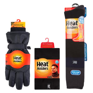 Heren Ski Set Nekwarmer Handschoenen & Thermische Skisokken Winterkleding