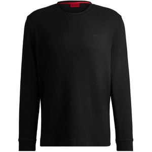 Hugo Pyjamatop met lange mouwen voor heren Austin (Zwart)