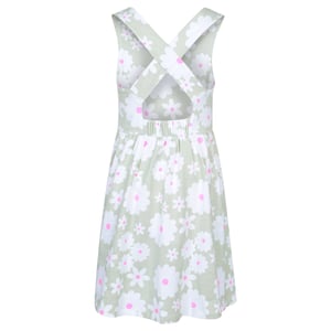 Mountain Warehouse Meisjes Lana Bloemen Cross Back Jurk (Lichtgroen)