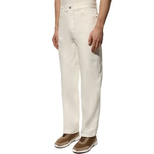 Jil Sander Witte Katoenen Jeans Denim