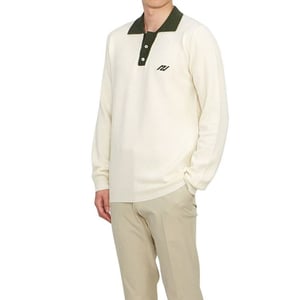 Autry Beige Katoenen Poloshirt