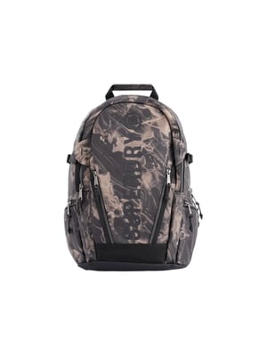 Superdry damesrugzak met zeildoek en houtnerfprint