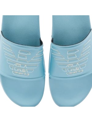 Emporio Armani heren slippers met adelaarmotief