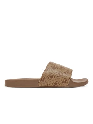 Guess heren slippers met signature design