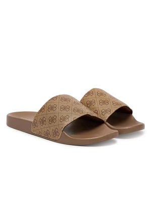 Guess heren slippers met signature design