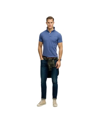 Superdry klassiek poloshirt voor heren