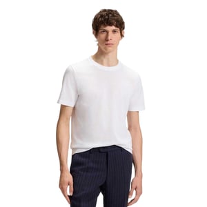 Boss Heren Bubble Normaal T-Shirt (Wit)