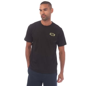 Nicce Heren Tanetta Katoen Regular T-shirt (Zwart)