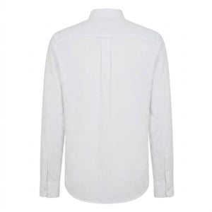 Original Penguin Heren Oxford Katoenen Button-Down Overhemd (Briljant wit)