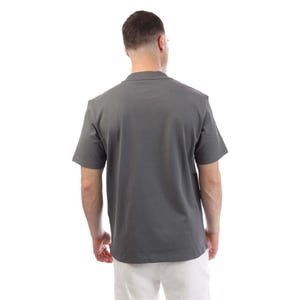 Hugo Heren Dapolino Logo Bedrukt Relaxed Fit T-shirt (Grijs)